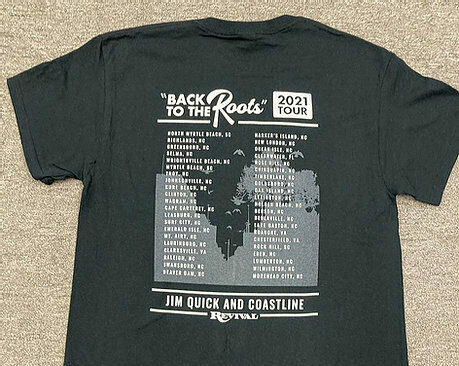 coastline tour shirt